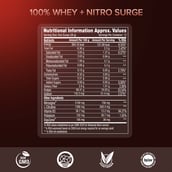 12 - GNC Pro Performance 100% Whey + Nitro Surge,  1 lb  Vanilla 