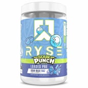 1 - Ryse Loaded Pre,  0.95 lb  Sour Punch Blue Raz 