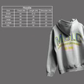 6 - MuscleBlaze Lifting Club Hoodie,  Medium  Grey Melange