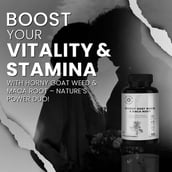 4 - CUREFOREVER Horny Goat Weed & Maca Root with Safed Musli,  60 veggie capsule(s) 