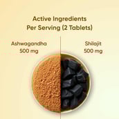 7 - CUREFOREVER Shilajit & Ashwagandha,  60 tablet(s) 