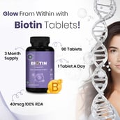 11 - CUREFOREVER Biotin 40mcg with Coconut MCT,  90 tablet(s)  Unflavoured 