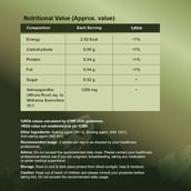 6 - CUREFOREVER Ashwagandha 1200mg,  60 tablet(s) 