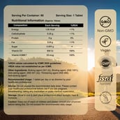 8 - CUREFOREVER Vitamin D3 + K2 (MK-7),  60 tablet(s)  Unflavoured 