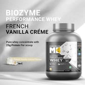 2 - MuscleBlaze Biozyme Performance Whey,  4.4 lb  French Vanilla Creme