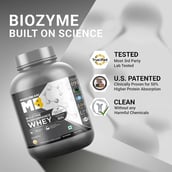 3 - MuscleBlaze Biozyme Performance Whey,  4.4 lb  French Vanilla Creme