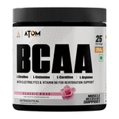 1 - AS-IT-IS Nutrition ATOM BCAA, 0.55 lb 25 Servings Classic Rose