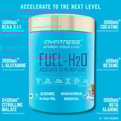 4 - Myfitness FUEL-H2O,  0.66 lb  Blue Raspberry 