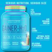 4 - Myfitness Gainer-H2O,  5.29 lb  Chocolate Milkshake 