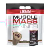 1 - Labrada Muscle Mass Gainer,  11 lb  Chocolate 