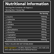 4 - Musclemend Formula EAA + Nootropics 2:1:1,  Orange  0.22 lb  20 Servings 