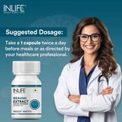 5 - INLIFE Brahmi Extract,  60 capsules 