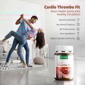 6 - Krauterhaus Sanct Bernhard Cardio Thrombo Fit,  Unflavoured  30 capsules 