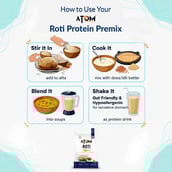 6 - AS-IT-IS Nutrition ATOM Roti Protein,  1.1 lb  Unflavoured 