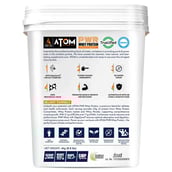 3 - AS-IT-IS Nutrition ATOM PWR Whey Protein, 8.8 lb Double Rich Chocolate