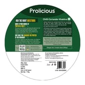 8 - Prolicious Khakhra, Chilli Coriander (Pack of 6) 170 g