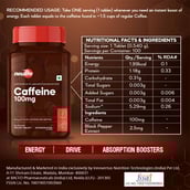 4 - Neulife Caffeine 100mg,  100 tablet(s)  Unflavoured 