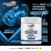 10-(2 - Muscle Garage Creatine,  Unflavoured  0.55 lb 