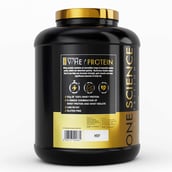 10 - One Science 100% Premium Whey Protein,  5 lb  Vanilla Swirl - with Free 150g Creatine 