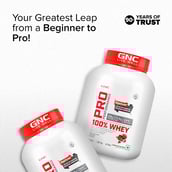 4 - GNC Pro Performance 100% Whey Protein, 4 lb Chocolate Supreme