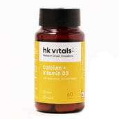 2 - HealthKart HK Vitals Calcium,  60 tablet(s)  Unflavoured 