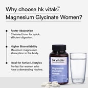7 - HealthKart HK Vitals Magnesium Glycinate, Unflavoured - Women 120 tablet(s)