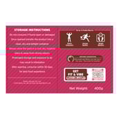 4 - MuscleBlaze High Protein Muesli,  0.4 kg  Dark Chocolate & Cranberry 