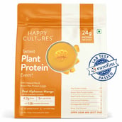 1 - Happy Cultures Tastiest Plant Protein, 1.11 lb Real Alphonso Mango with Almond Chunks