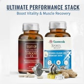 Vaamveda Sports Multi+ & Test-Up Natural Testo Boost Combo, 60 tablet(s) Unflavoured
