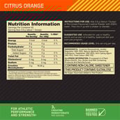 9 - ON (Optimum Nutrition) Micronized Creatine Powder, Citrus Orange 0.55 lb