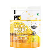 10 (2 - MuscleBlaze Biozyme Clear Whey Isolate,  1.19 lb  Icy Lemonade 