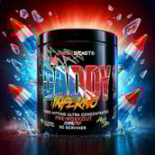 3 - BLACK BEAST The Big Daddy Inferno Pre-Workout,  0.66 lb  Rocket Pop 