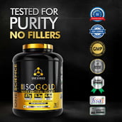 1 - One Science 100% Iso Gold Whey Protein Isolate,  5 lb  Neapolitan Ice Cream 