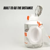 4 - MuscleBlaze Gym Gallon Water Bottle,  White  2.2 L