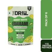 7 - The Drill Crunchy Roasted Edamame,  Nimbu Pudina (Pack of 6)  30 g 