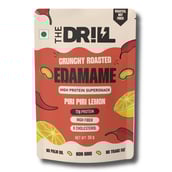 4 - The Drill Crunchy Roasted Edamame,  Piri Piri Lemon (Pack of 6)  30 g 