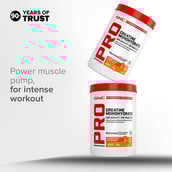 3 - GNC Pro Performance Pure Micronized Creatine Monohydrate, Orange with Steel Shaker 750ml 0.88 lb