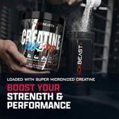 4 - BLACK BEAST Creatine,  Unflavoured  0.55 lb 