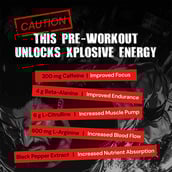 3 - Nutrabay RageX Pre Workout,  0.79 lb  Cola 