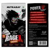 8 - Nutrabay RageX Pre Workout,  0.39 lb  Orange 