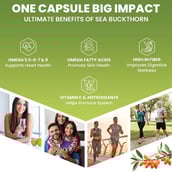 6 - Naturyz Himalayan Sea Buckthorn Berry Oil, 60 capsules