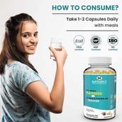 7 - Naturyz Omega 3 Flaxseed + Seabuckthorn Oil,  60 capsules 