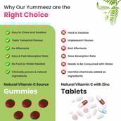 5 - Naturyz Natural Vitamin C with Zinc,  30 gummies  Tamarind 