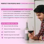 6 - Naturyz After Cheers Milk Thistle + N-Acetyl Cysteine,  60 capsules 