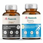 1 - Vaamveda ZMA+ & Sports Multi+ Combo, 60 tablet(s) Unflavoured