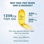 6 - Dr. Morepen Omega-3 Deep Sea Fish Oil Triple Strength,  60 softgels 