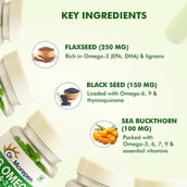 10 - Dr. Morepen Veg Omega 3 6 7 9,  60 capsules 