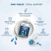 2 - Dr. Morepen Multi-Vitamin Men with Omega-3 & Herbs,  60 tablet(s)  Unflavoured 