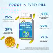 5 - Dr. Morepen Omega-3 Deep Sea Fish Oil 1000mg,  60 softgels 