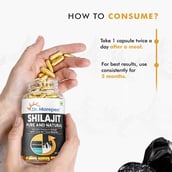 7 - Dr. Morepen Shilajit,  60 capsules 